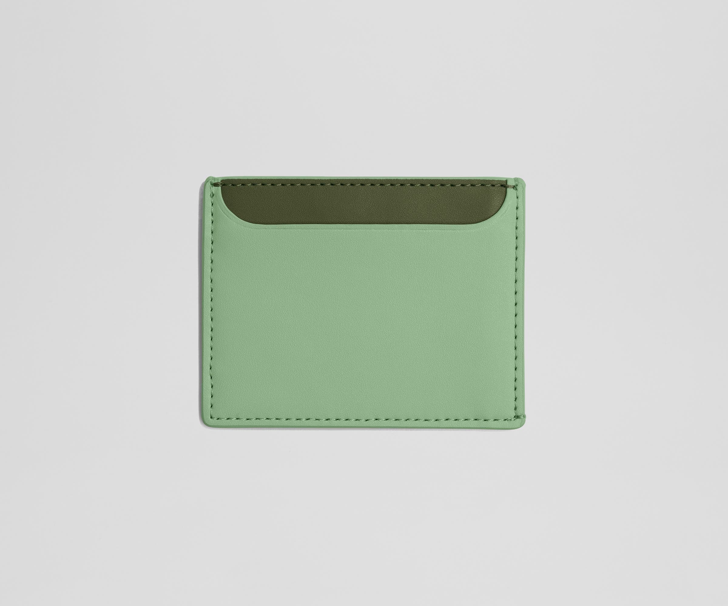 Card Case in Sea Green