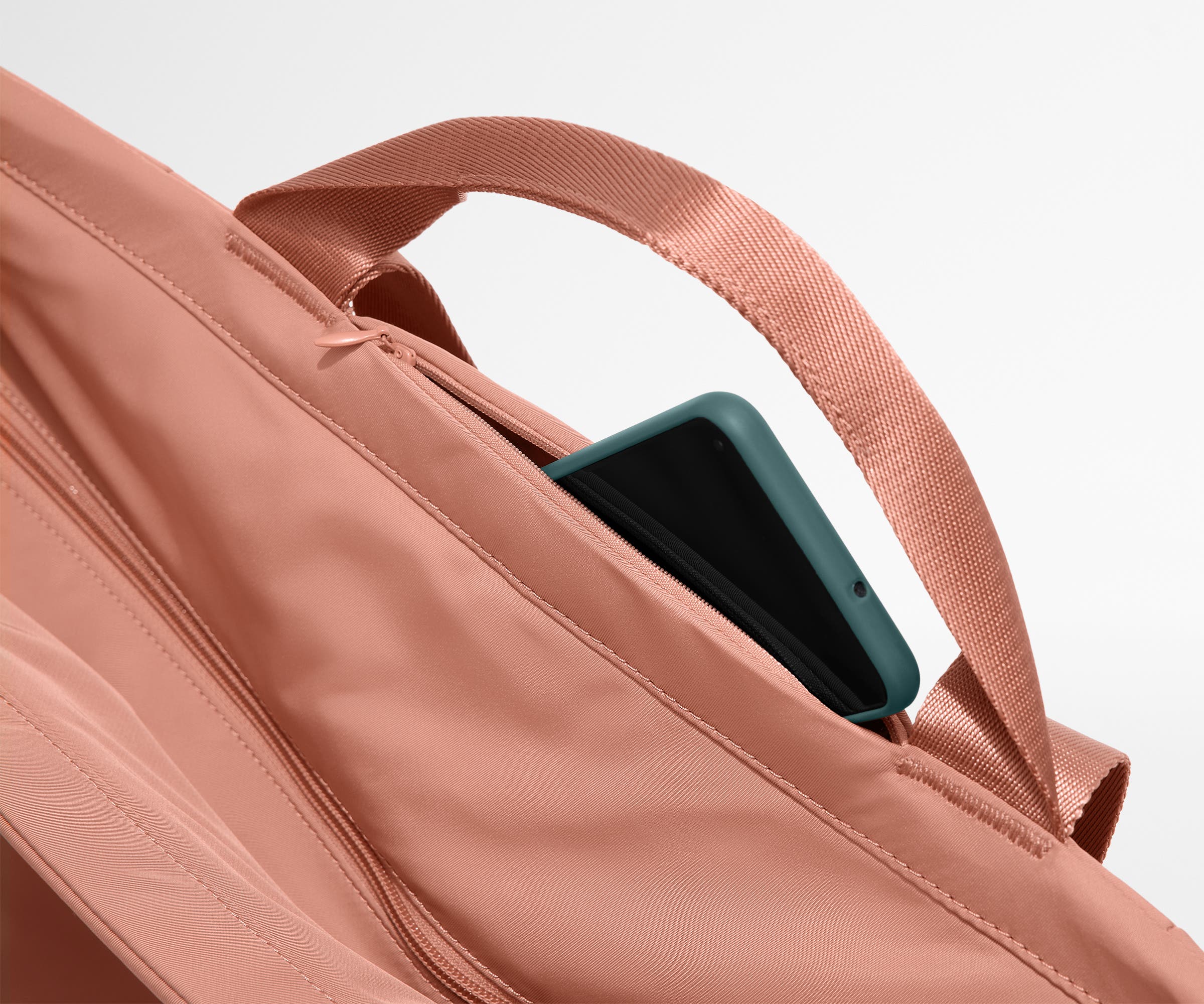 Large Featherlight Tote in Clay Pink