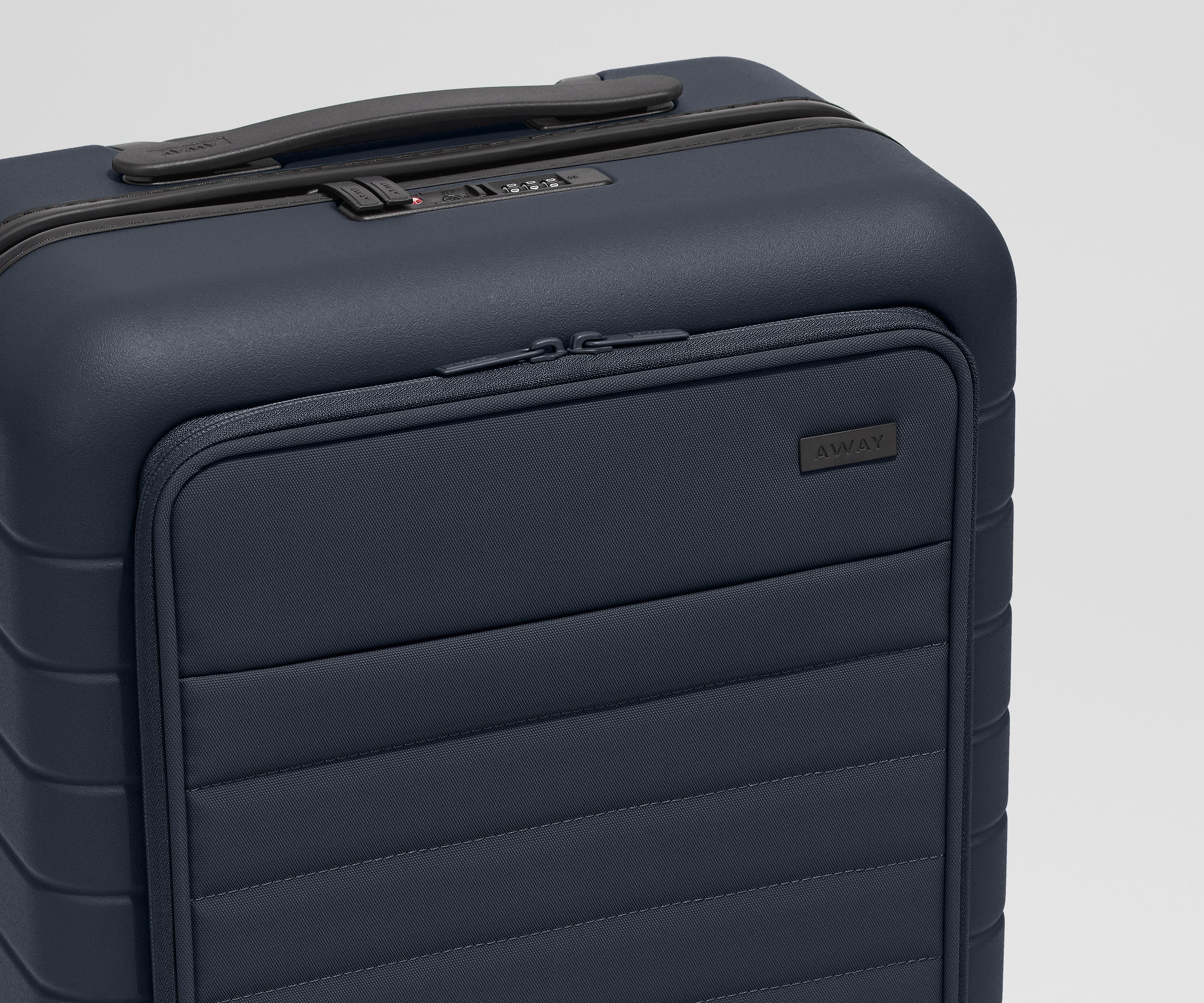 The Executive Bigger Carry-On in Navy Blue