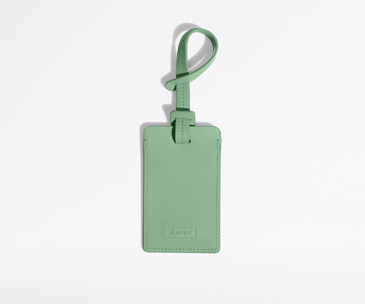 The Luggage Tag in Sea Green