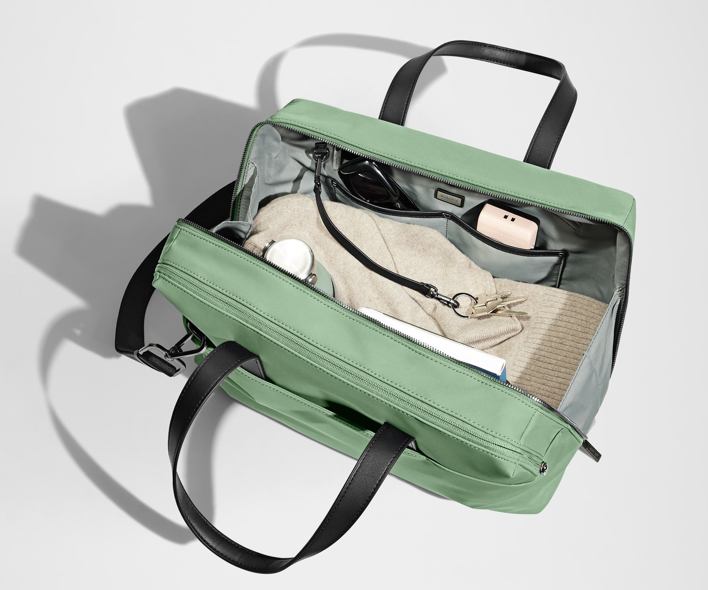 The Everywhere Bag in Sea Green