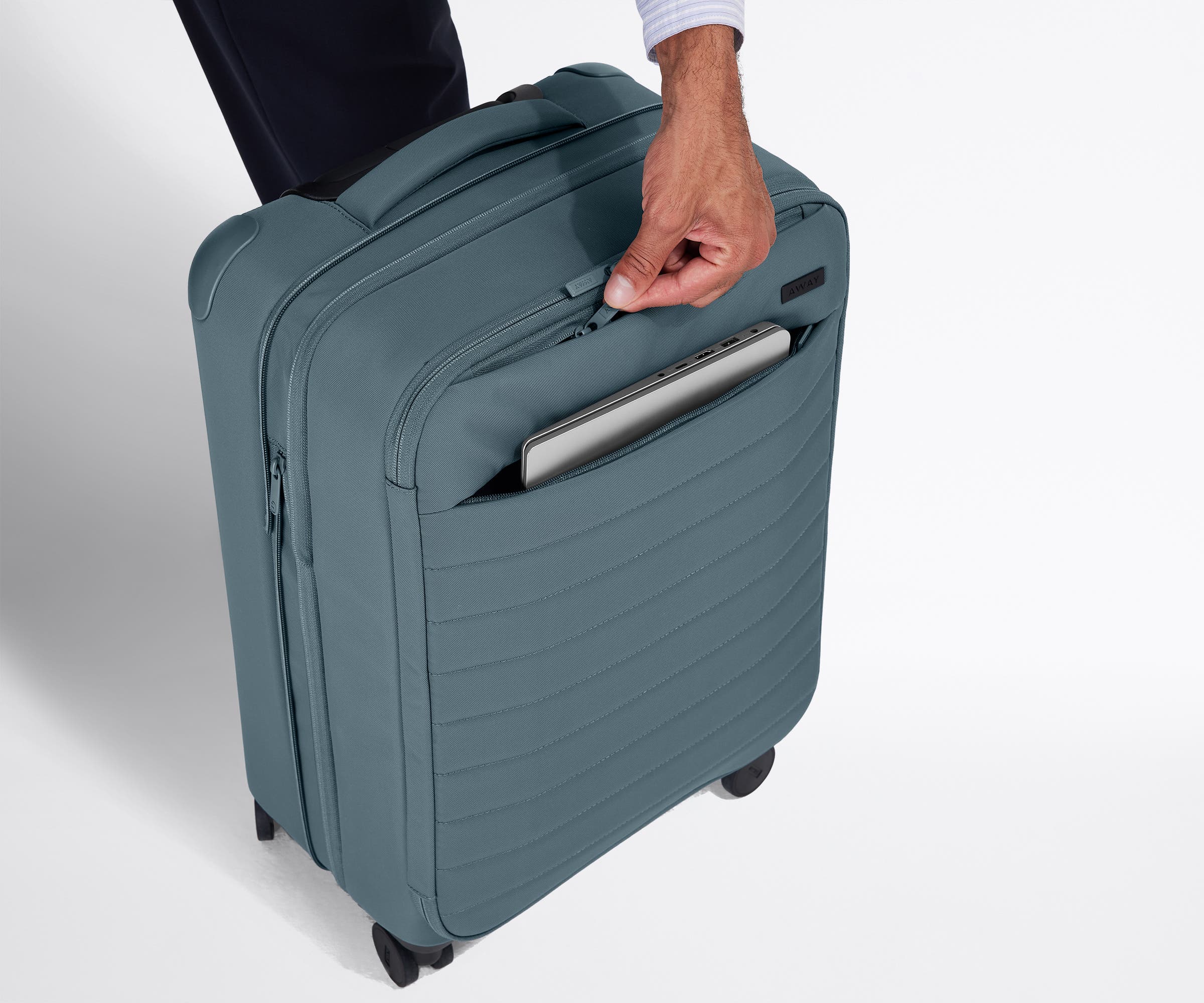 The Softside Carry-On in Coast Blue