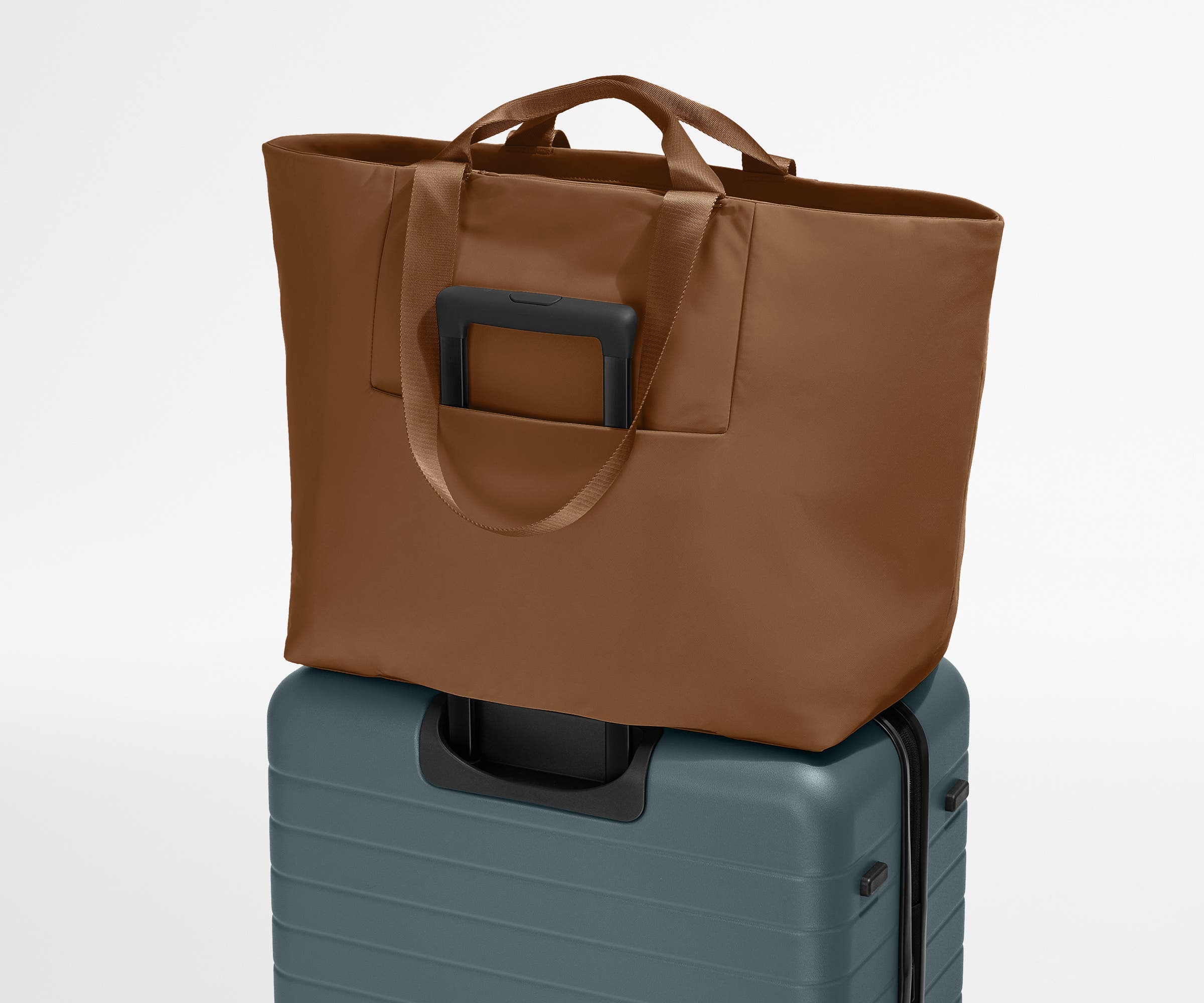 Large Featherlight Tote in Amaro Brown