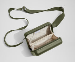 The Mini Crossbody in Olive Green