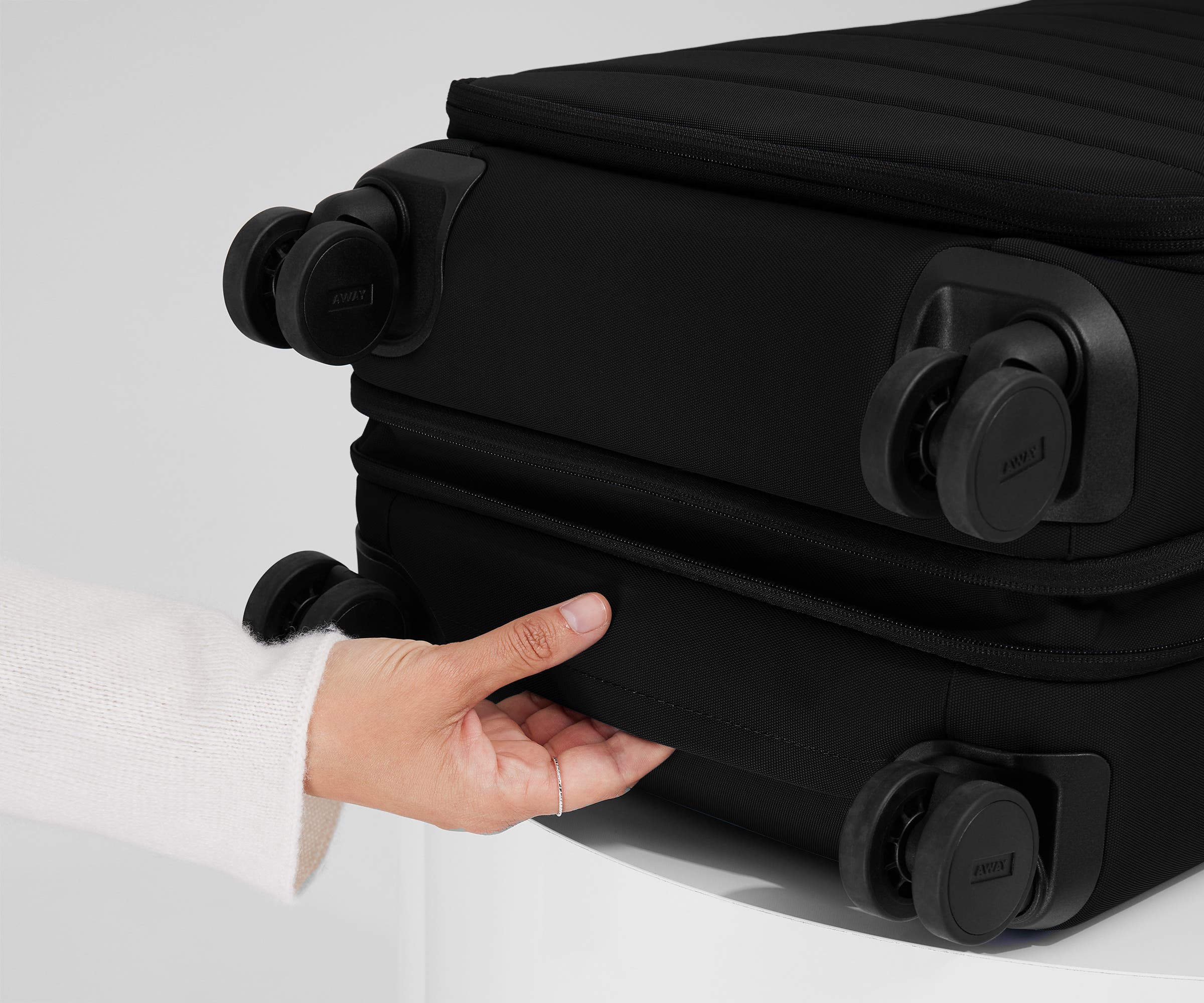 The Softside Carry-On in Jet Black