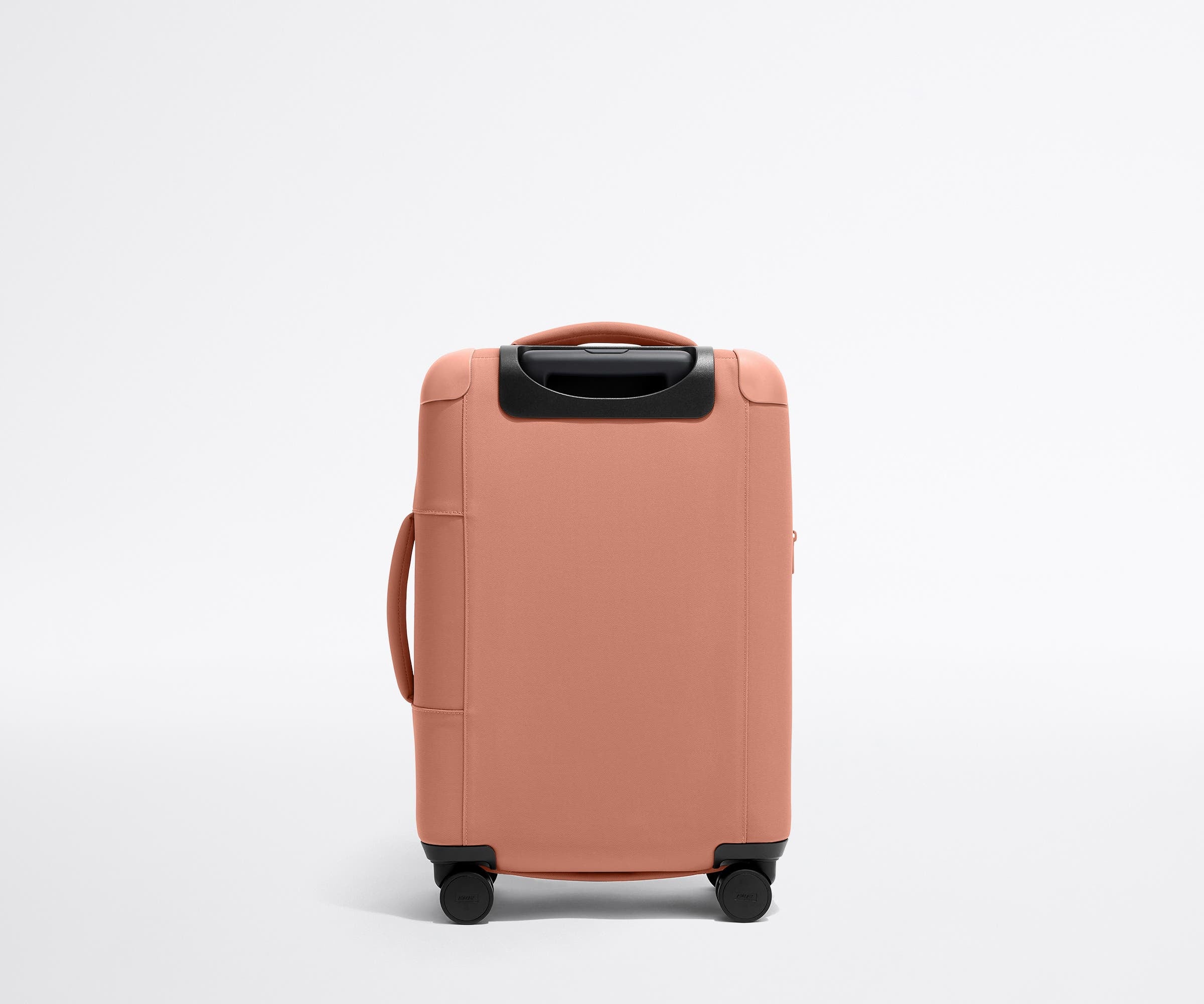 The Softside Carry-On in Clay Pink
