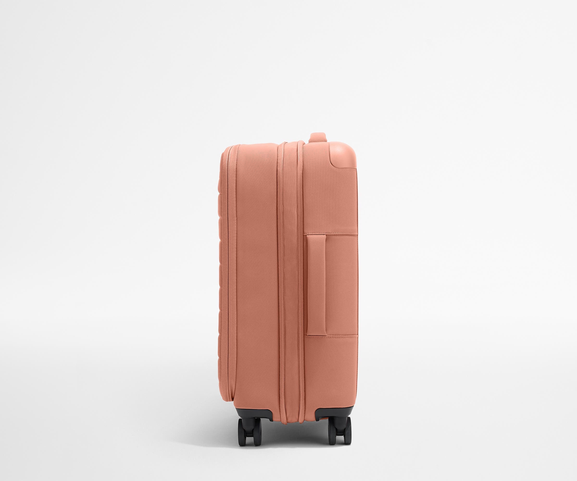 The Softside Bigger Carry-On in Clay Pink