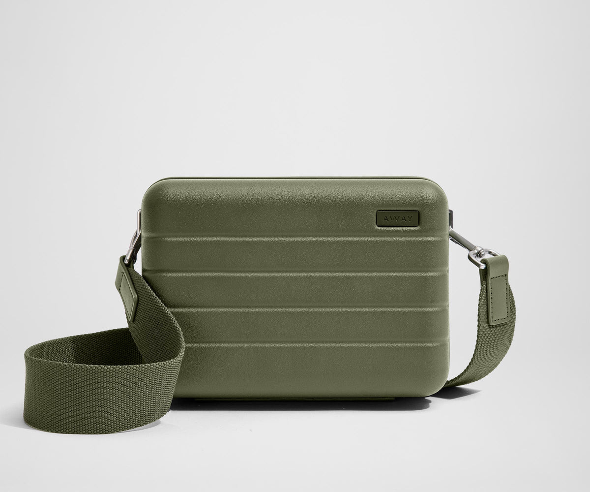 The Mini Crossbody in Olive Green