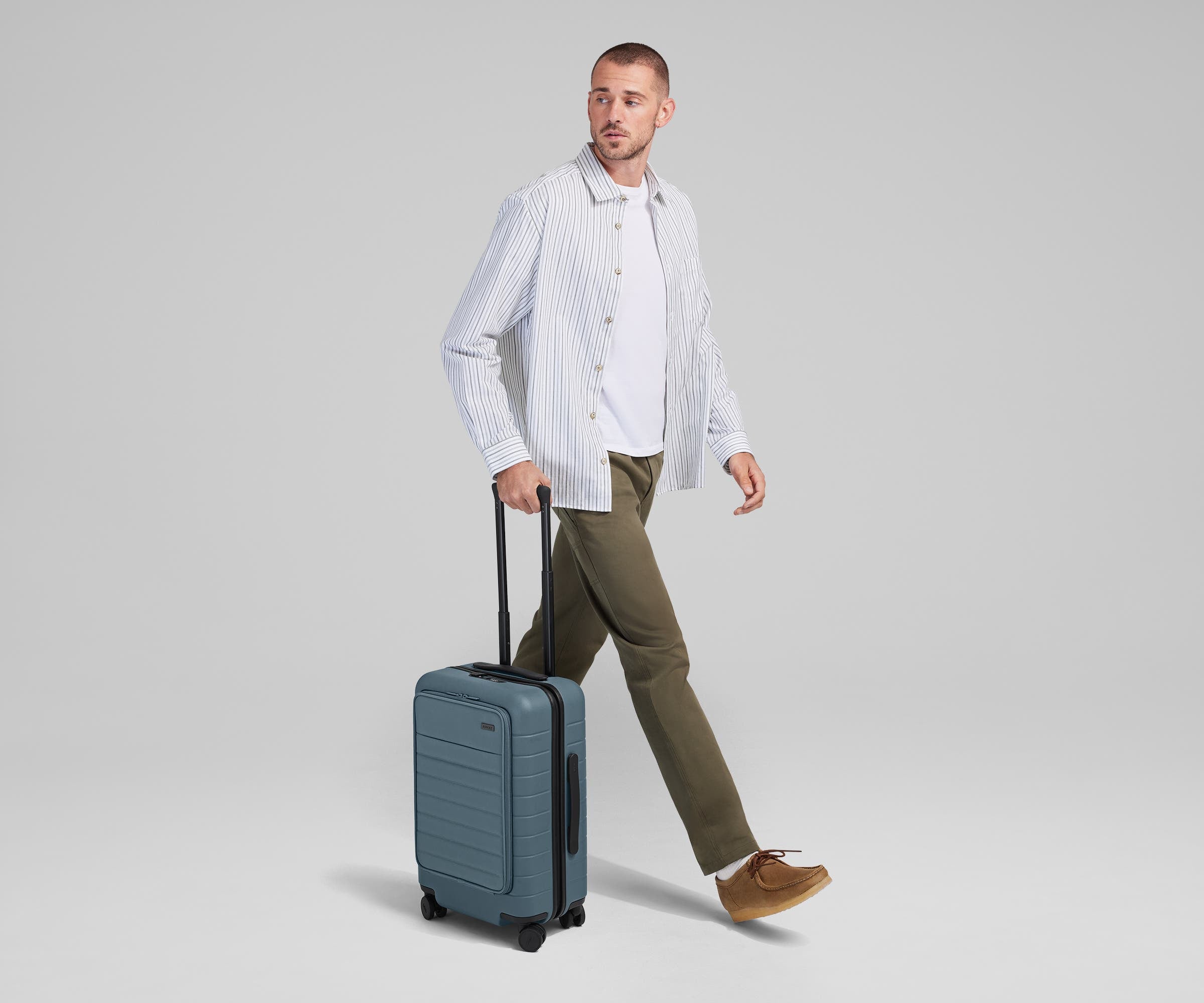 The Executive Carry-On in Coast Blue