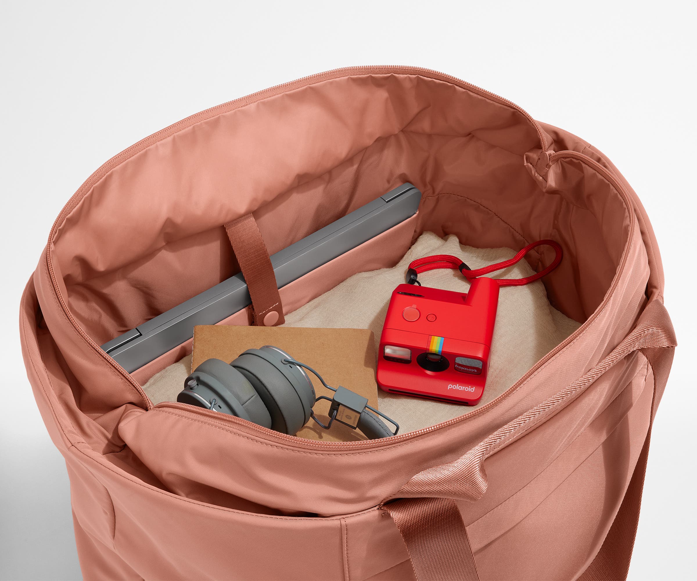 Large Featherlight Tote in Clay Pink