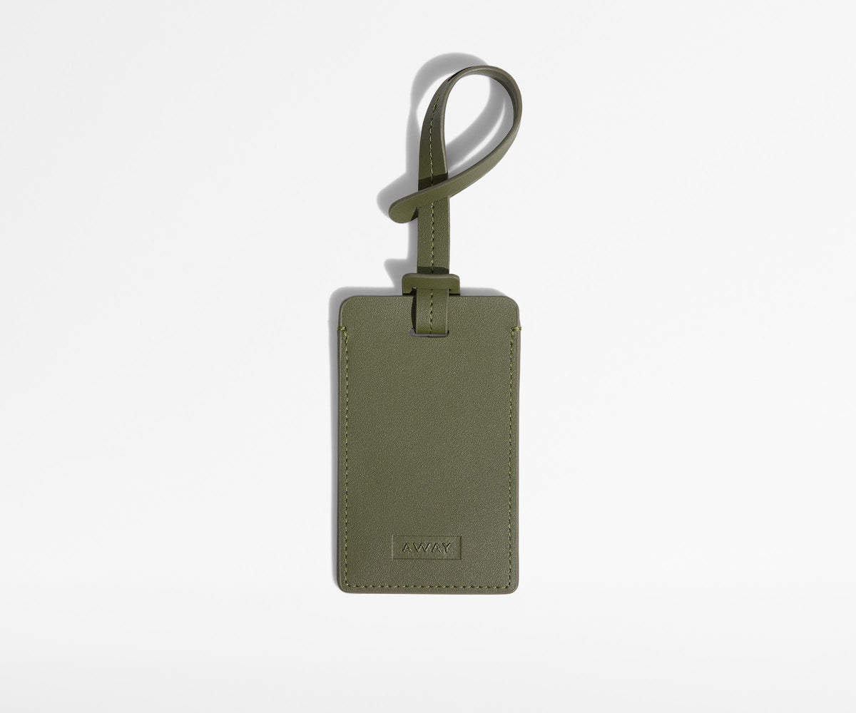 The Luggage Tag in Olive Green