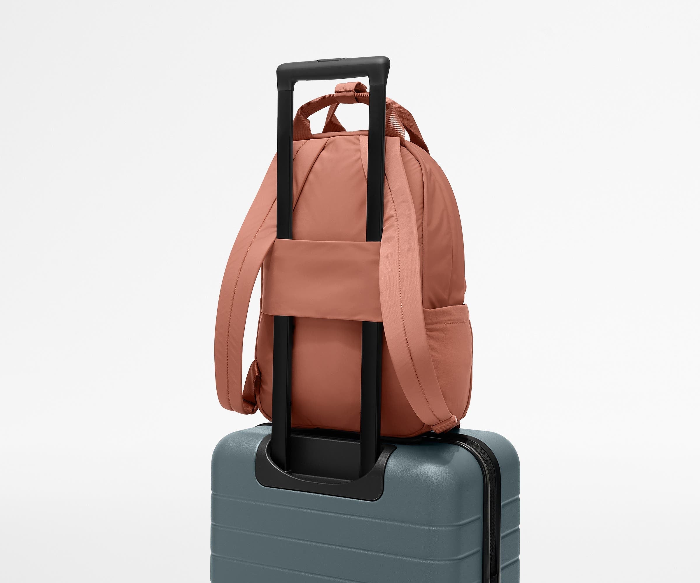 Featherlight Backpack in Clay Pink