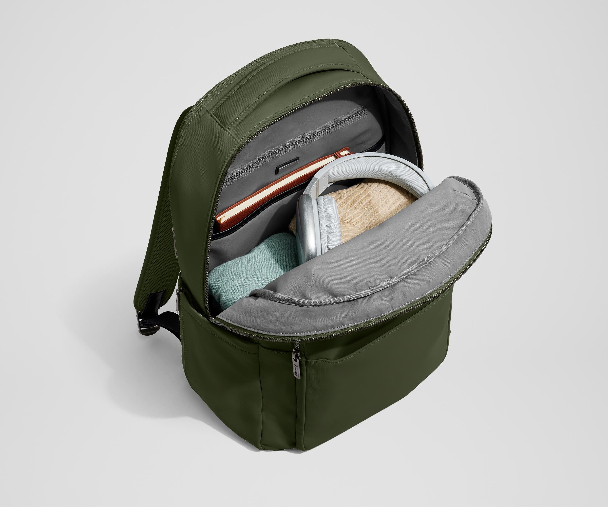 The Commuter Backpack in Olive Green