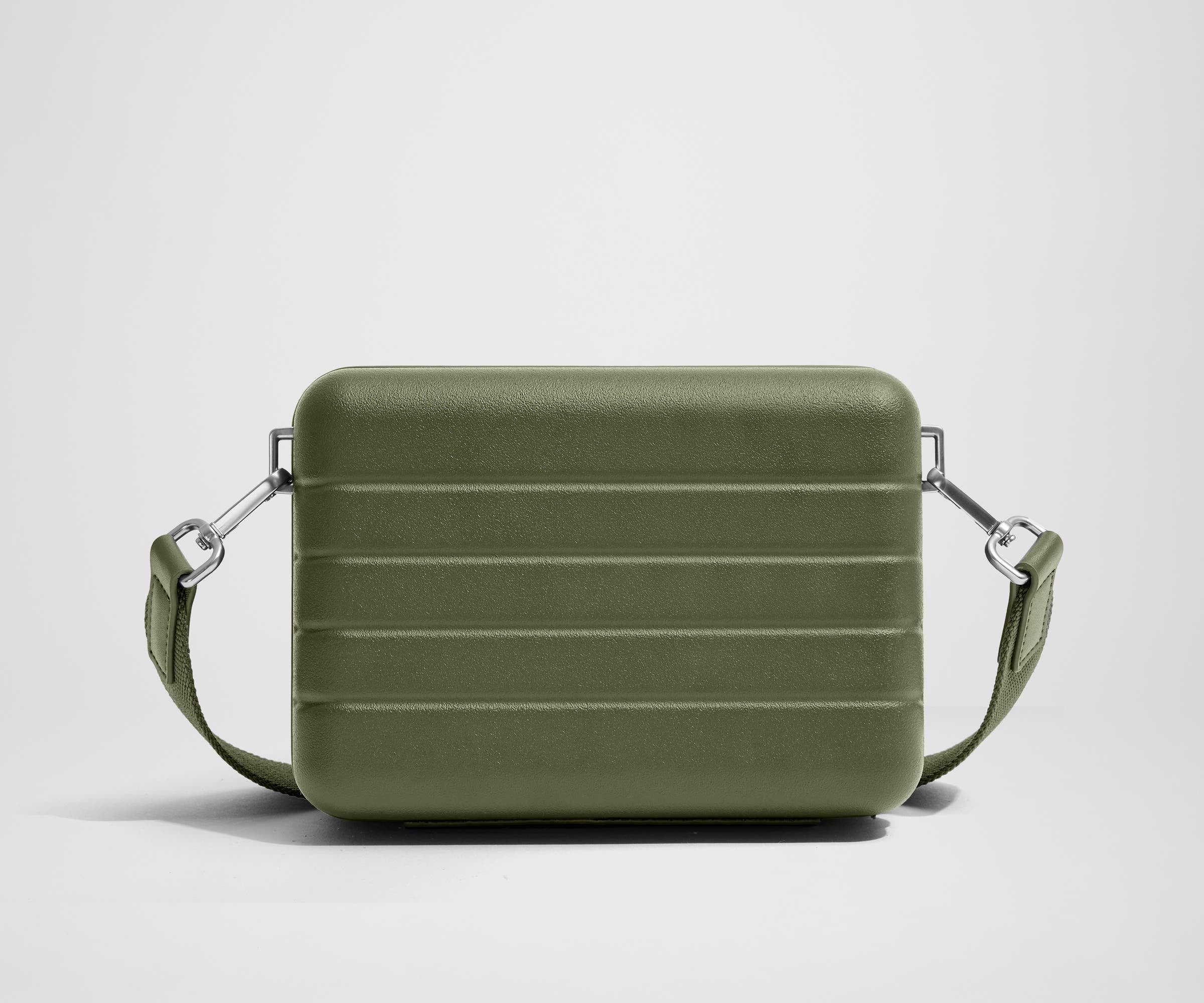 The Mini Crossbody in Olive Green