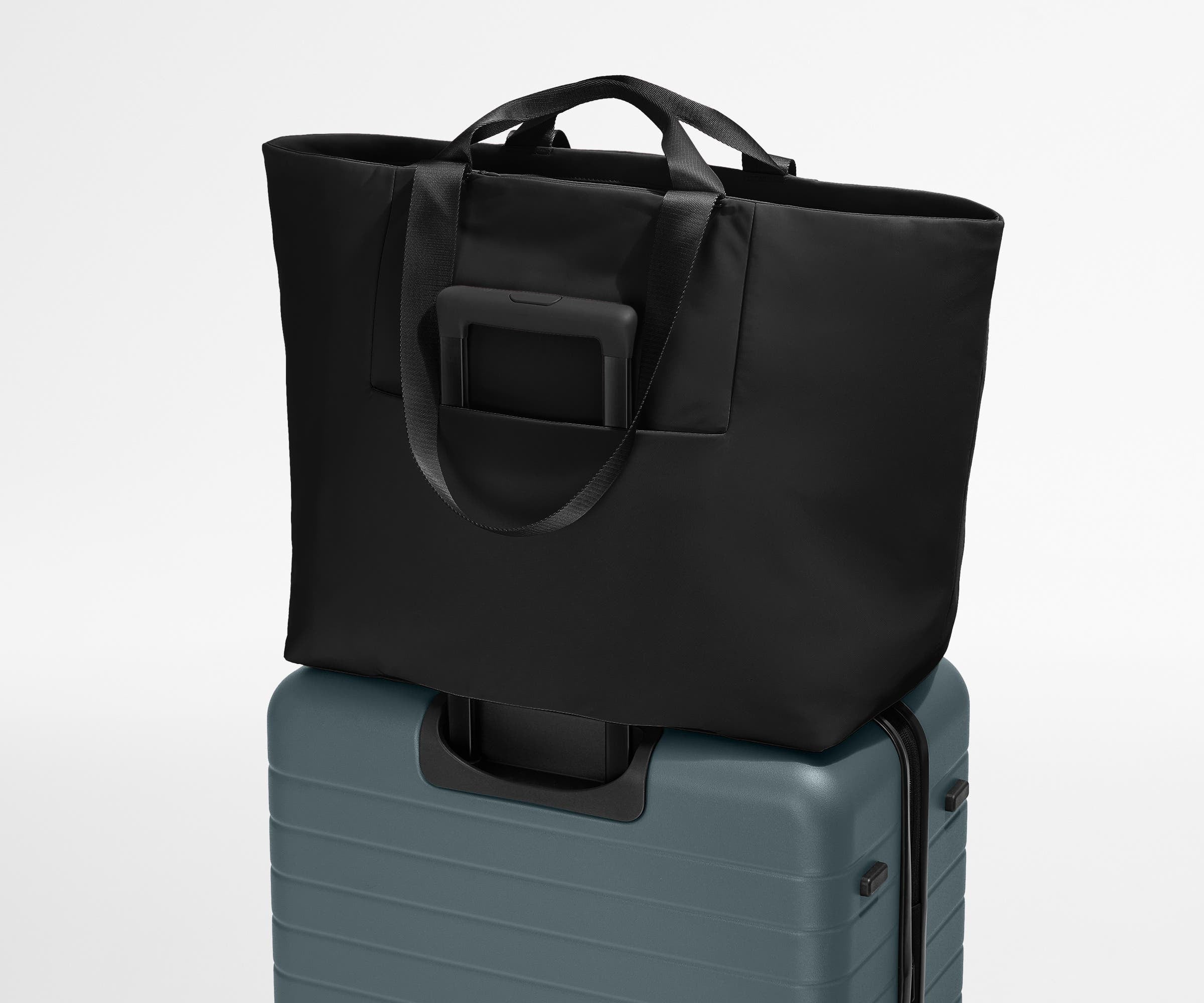Large Featherlight Tote in Jet Black