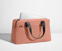 The Overnight Bag in Clay Pink