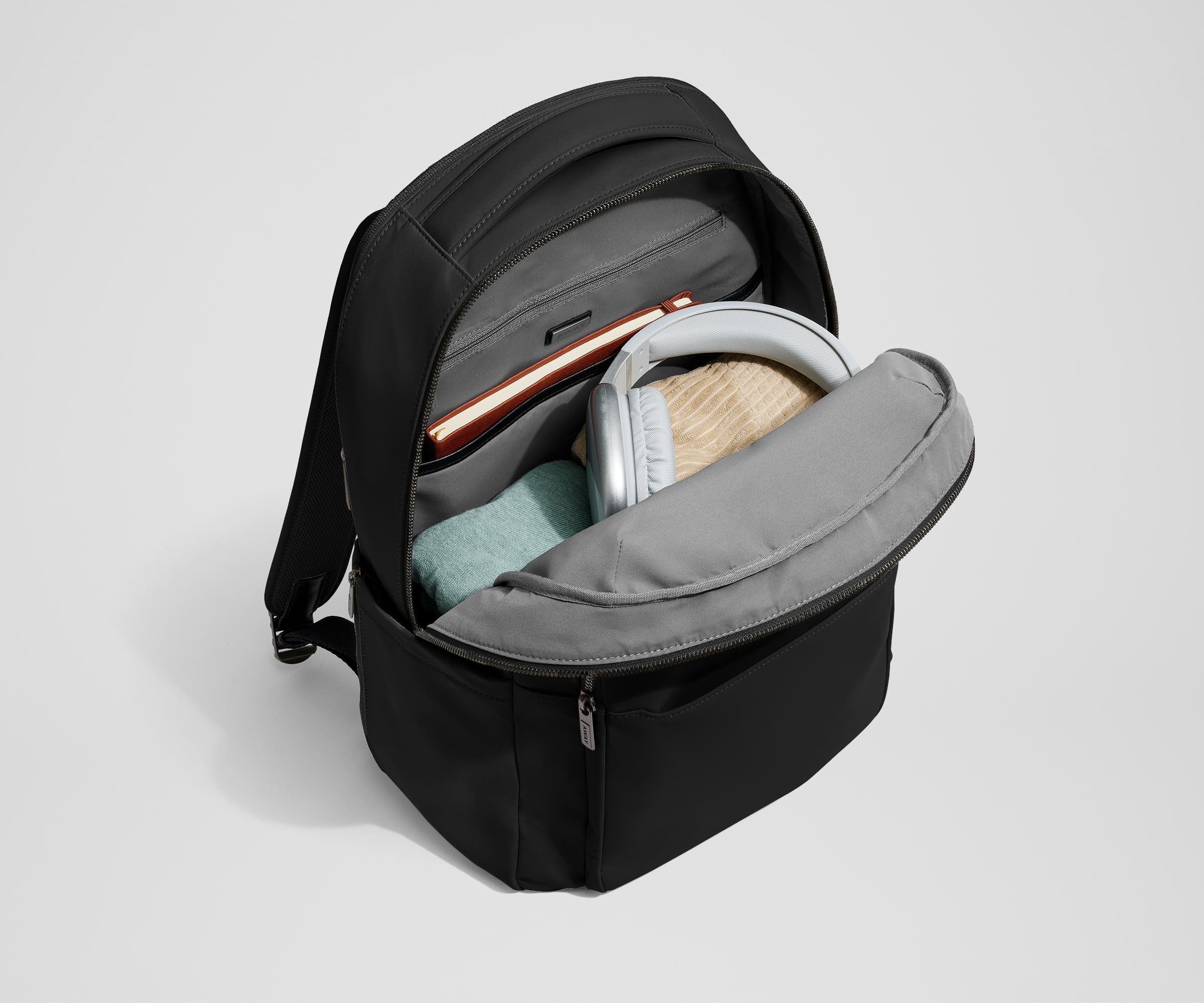 The Commuter Backpack in Jet Black