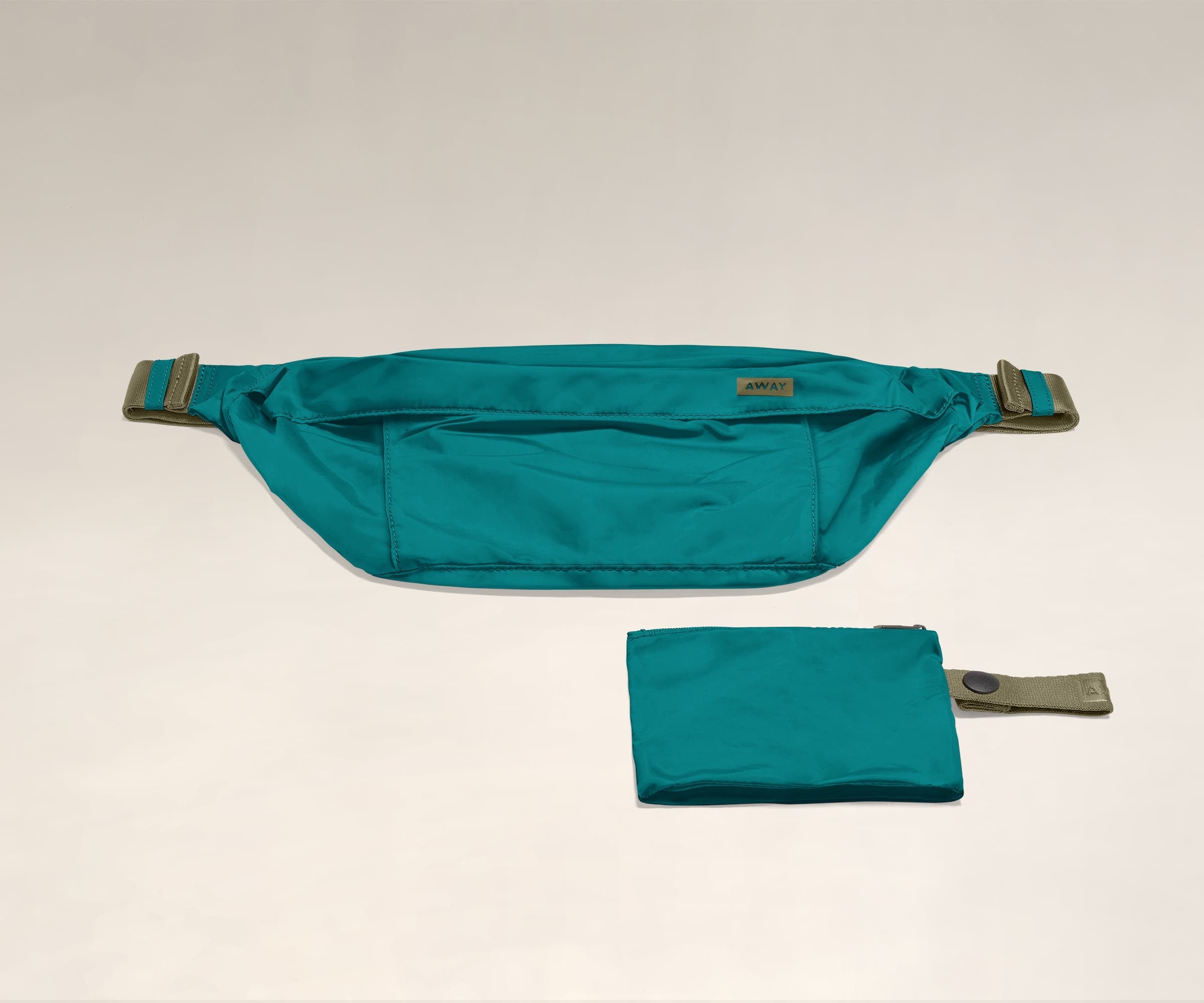 The Packable Sling Bag in Teal