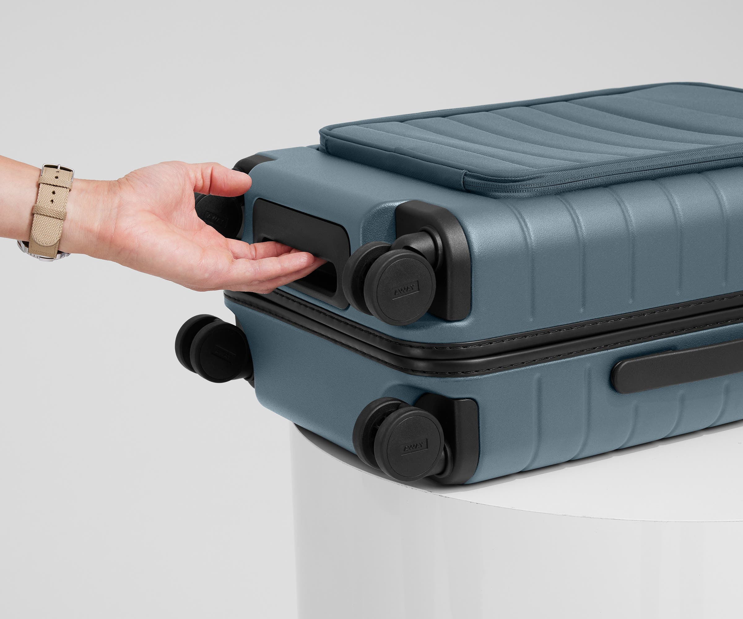 The Executive Carry-On in Coast Blue