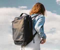 Active Convertible Backpack 25L in Jet Black