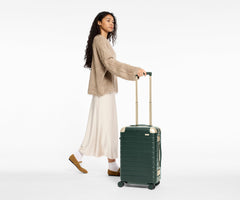 The Aluminum Edge Carry-On in Ivy Green