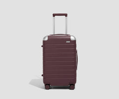 The Aluminum Edge Carry-On in Oxblood Red