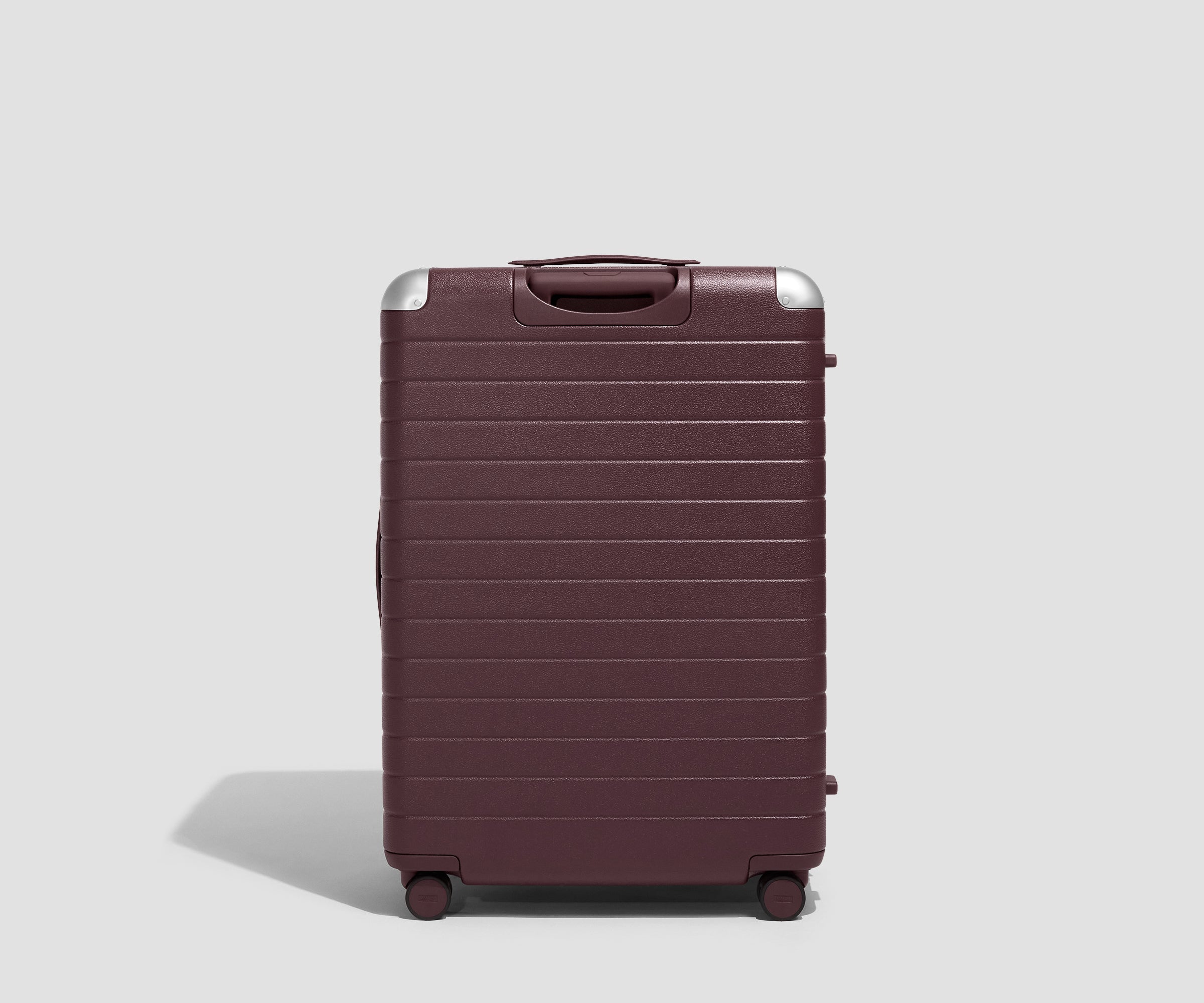 The Aluminum Edge Large in Oxblood Red