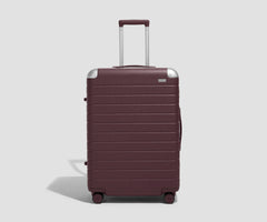 The Aluminum Edge Medium in Oxblood Red