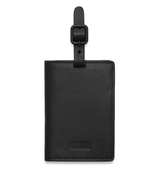 Aluminum Luggage Tag in Onyx Black Standard