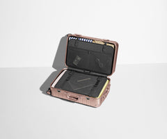 The Bigger Carry-On: Aluminum Edition in Rose Gold (with USB charger)