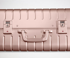 The Bigger Carry-On: Aluminum Edition in Rose Gold (with USB charger)