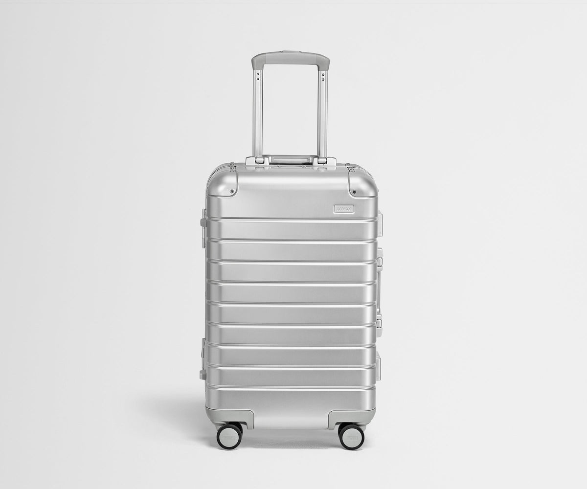 The Bigger Carry-On: Aluminum Edition in Silver