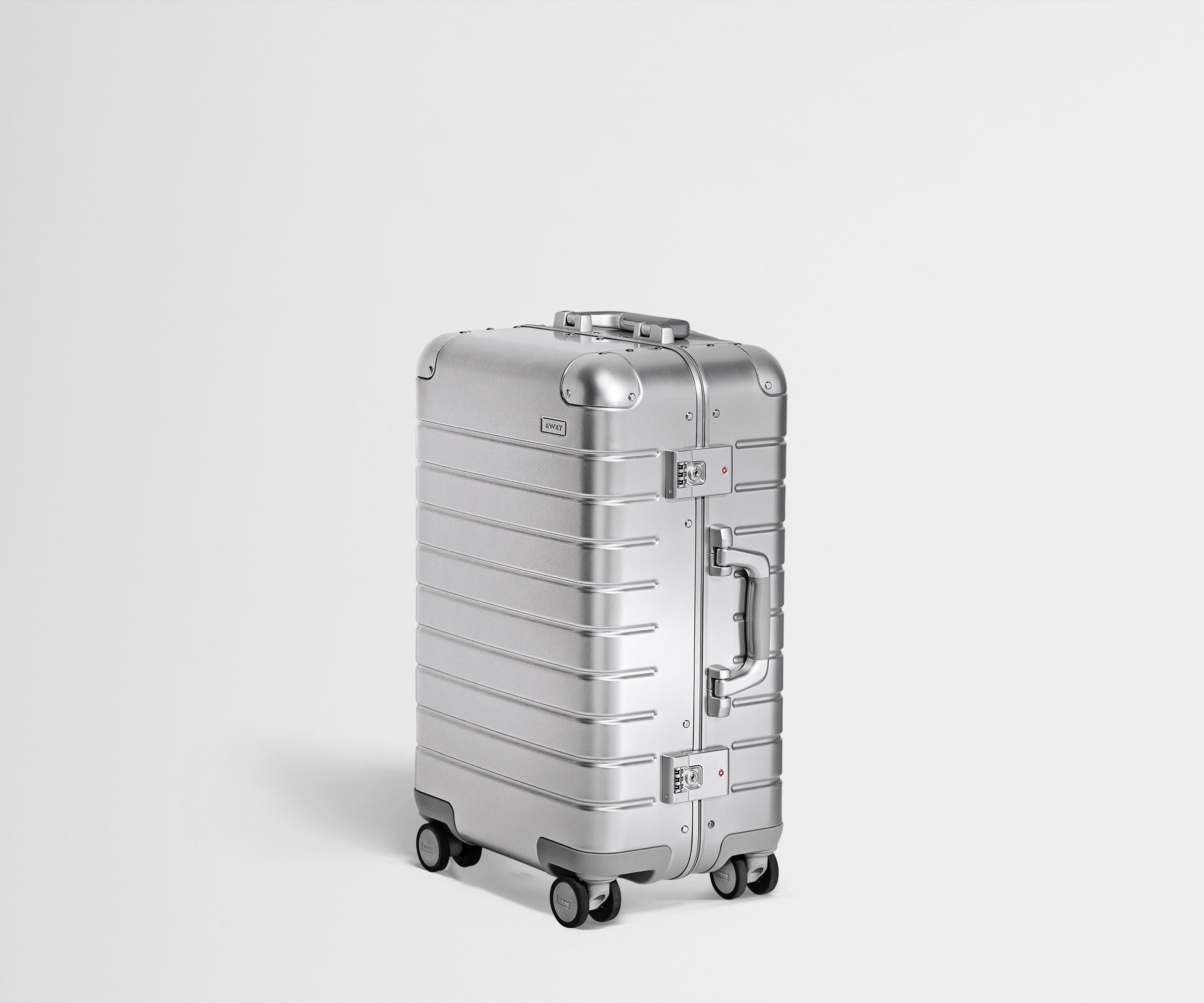 The Bigger Carry-On: Aluminum Edition in Silver