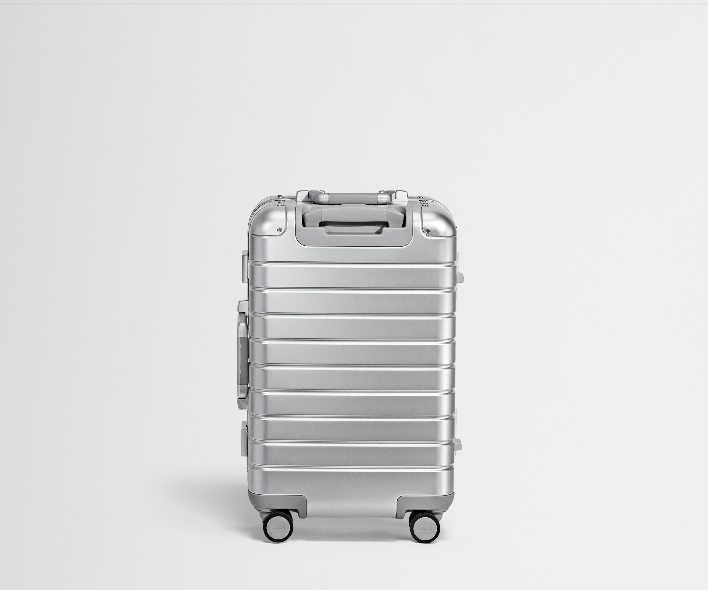 The Bigger Carry-On: Aluminum Edition in Silver