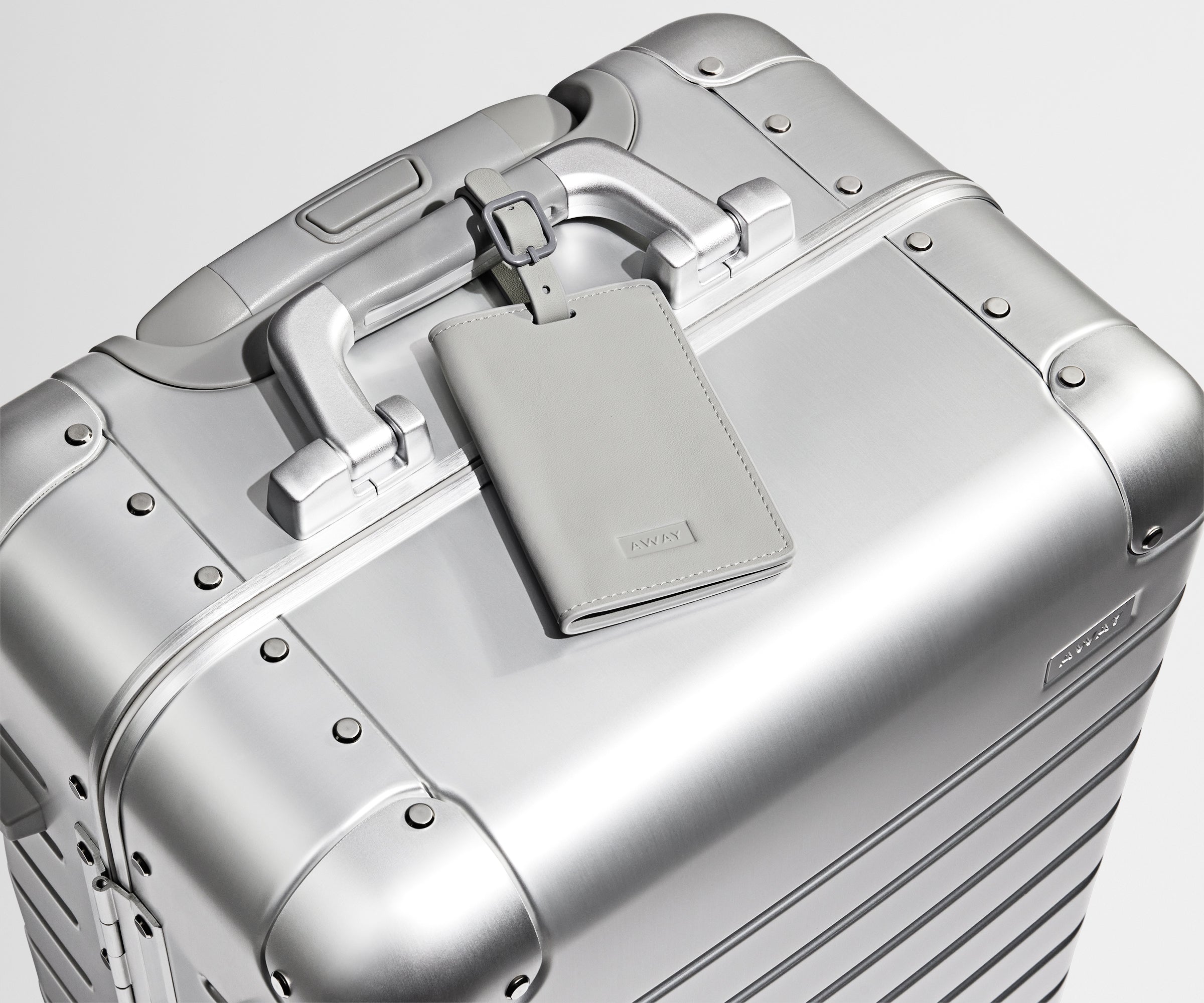 The Bigger Carry-On: Aluminum Edition in Silver