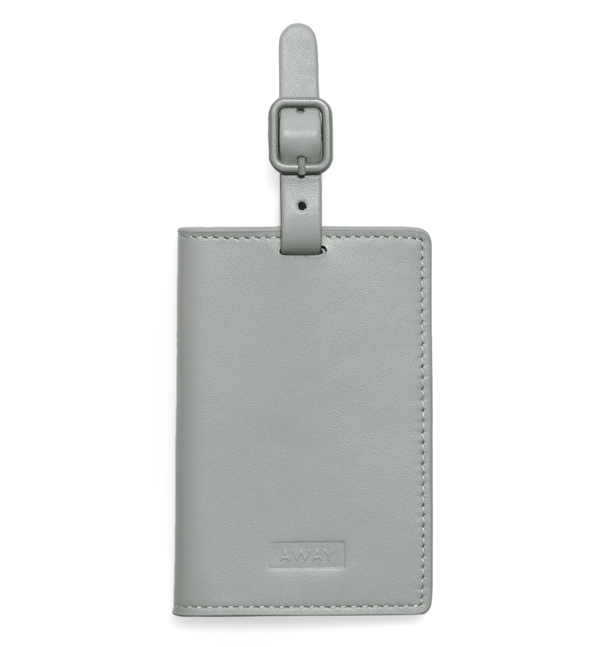 Aluminum Luggage Tag in Silver Standard