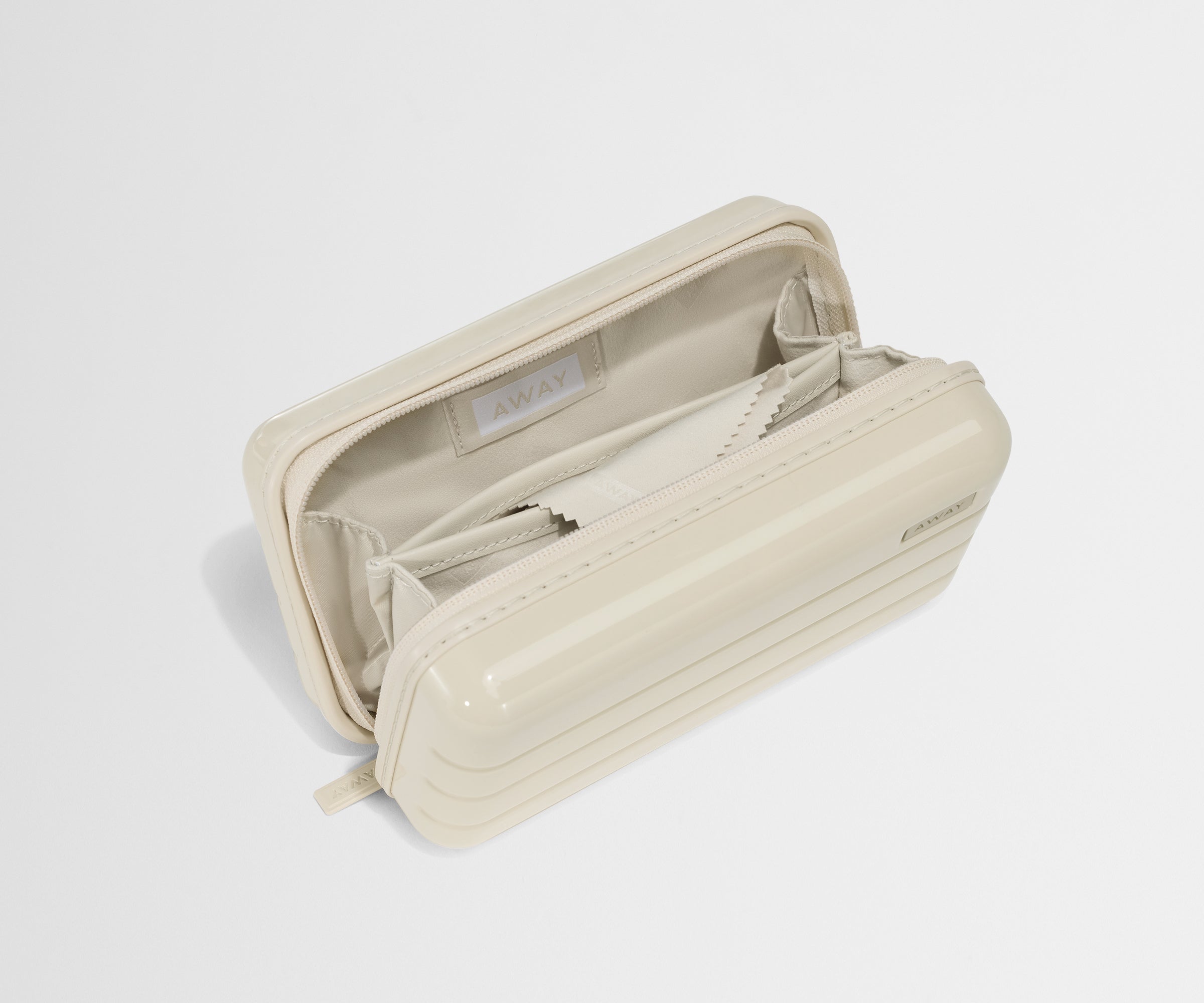 Travel Glasses Case in Salt White (Gloss)