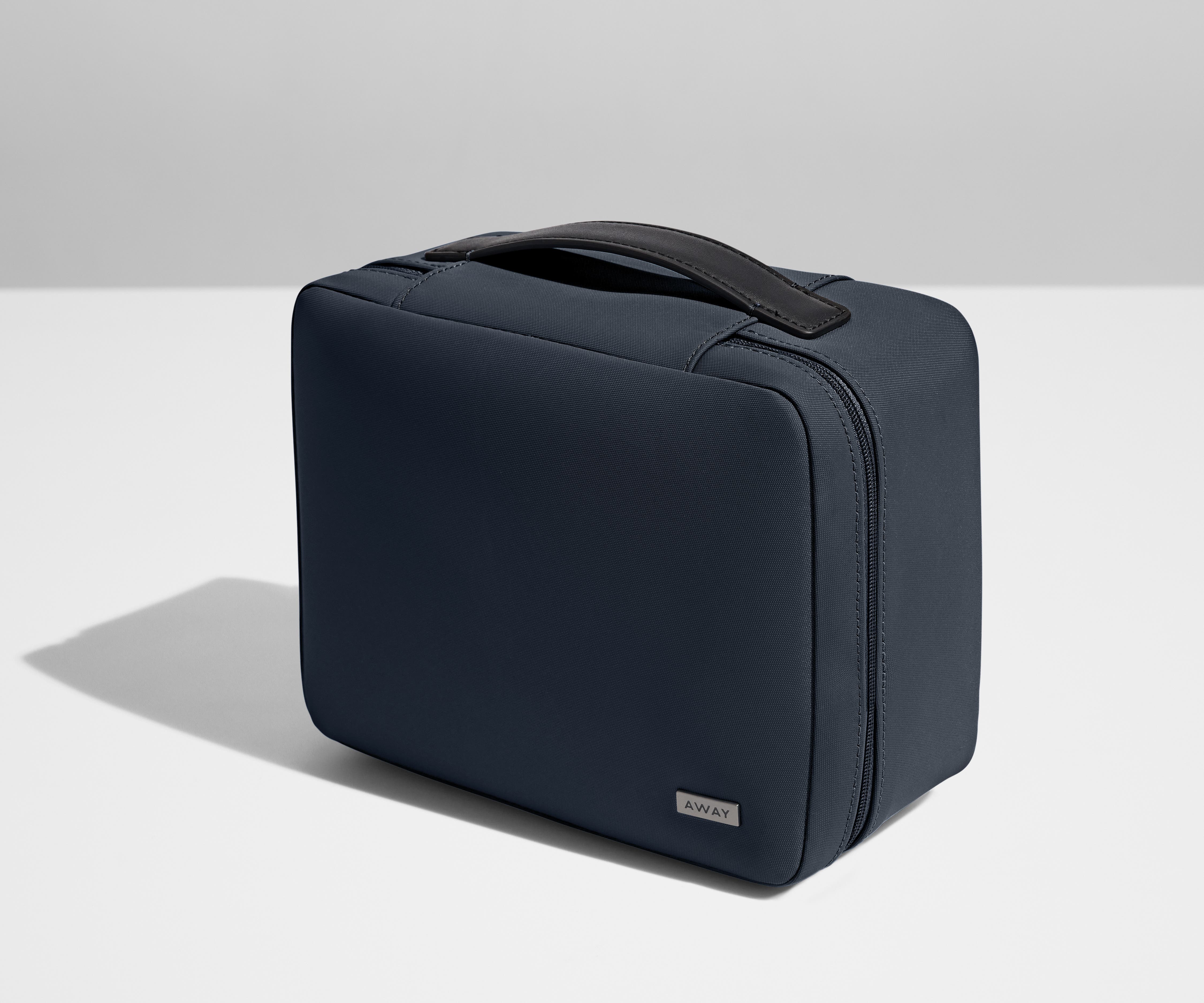 The Cosmetics Bag in Navy Blue