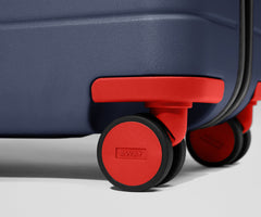 Custom Checked Wheel Set in Cherry Red