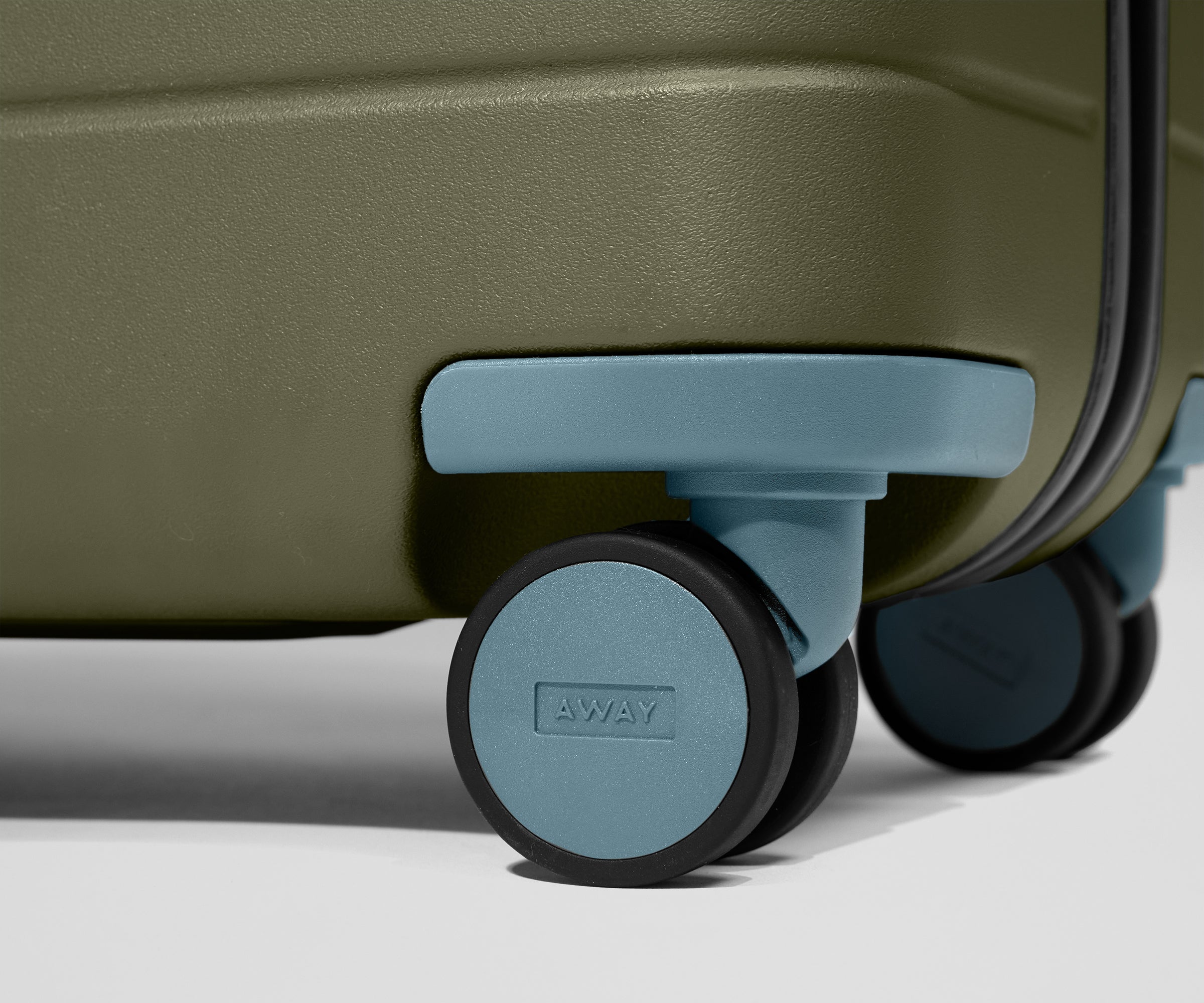 Custom Carry-On Wheel Set in Coast Blue