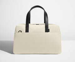 The Overnight Bag in Salt White