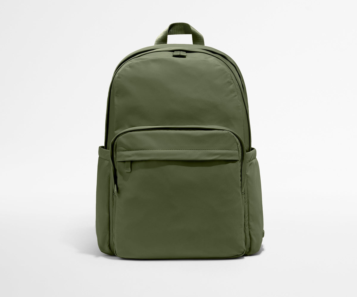 Large Featherlight Backpack in Olive Green