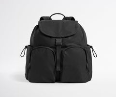 Featherlight Cargo Backpack in Jet Black