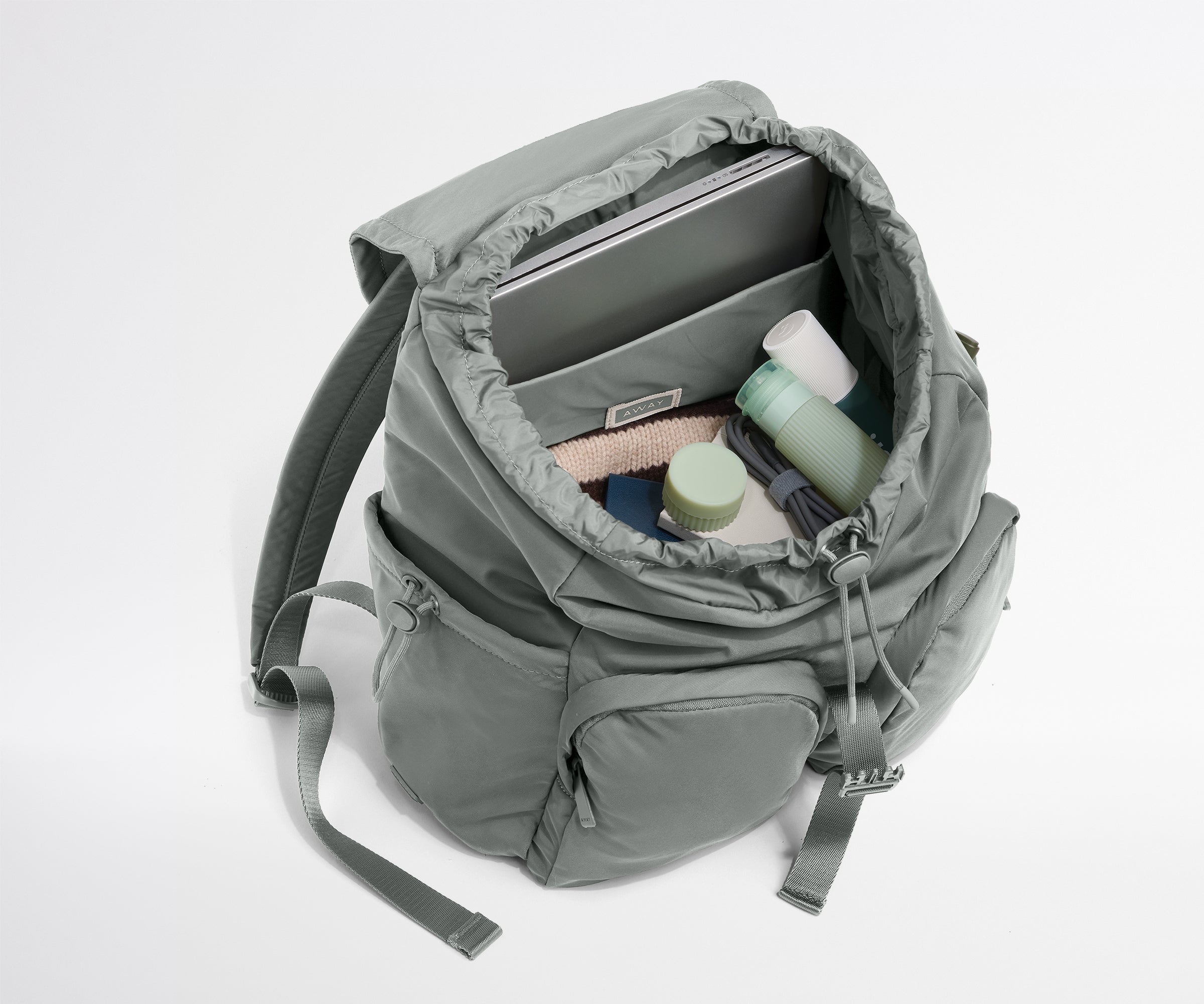 Featherlight Cargo Backpack in Nordic Gray