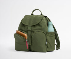 Featherlight Cargo Backpack in Olive Green