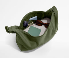 Featherlight Crossbody in Olive Green