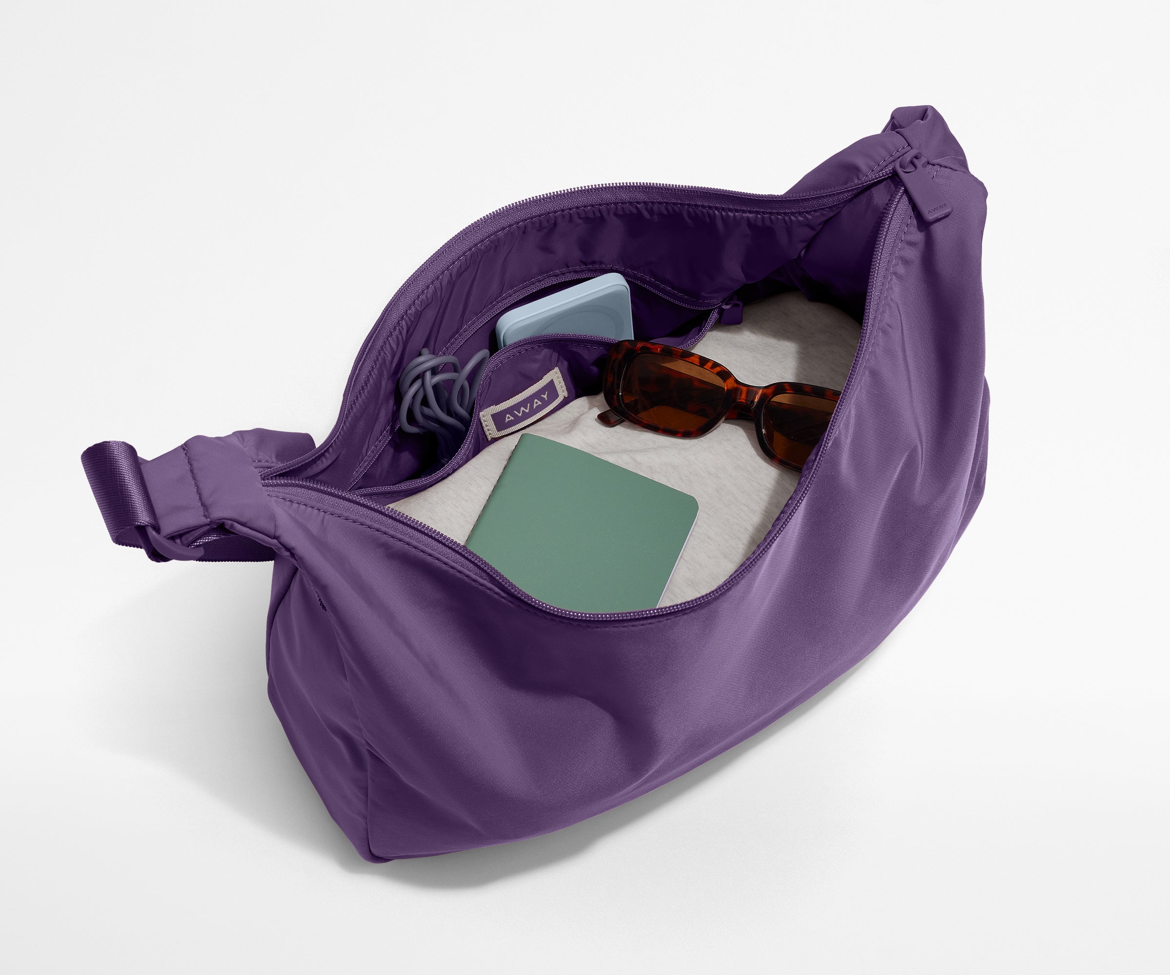 Featherlight Crossbody in Misty Purple