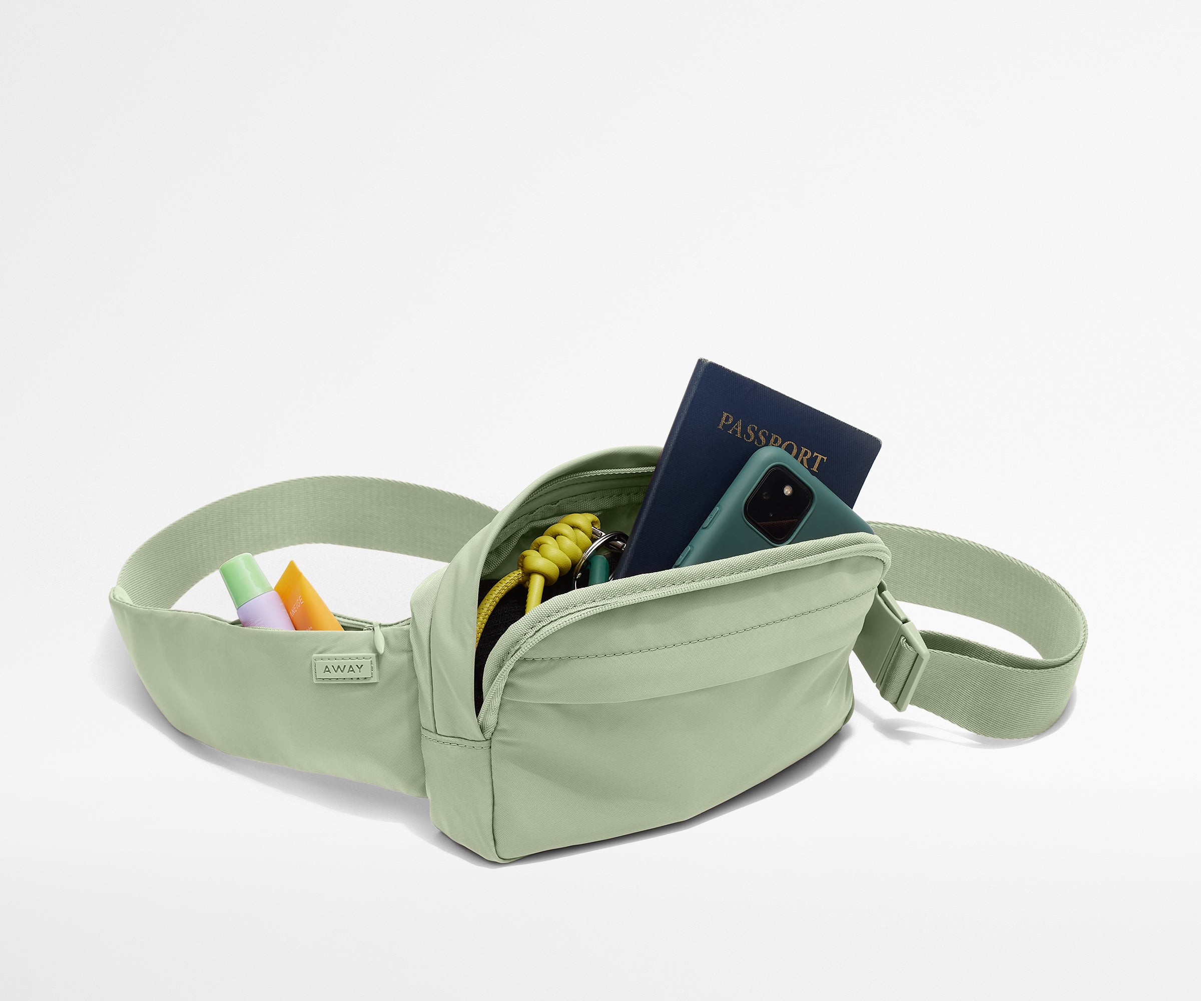 Featherlight Sling Bag in Sage Green