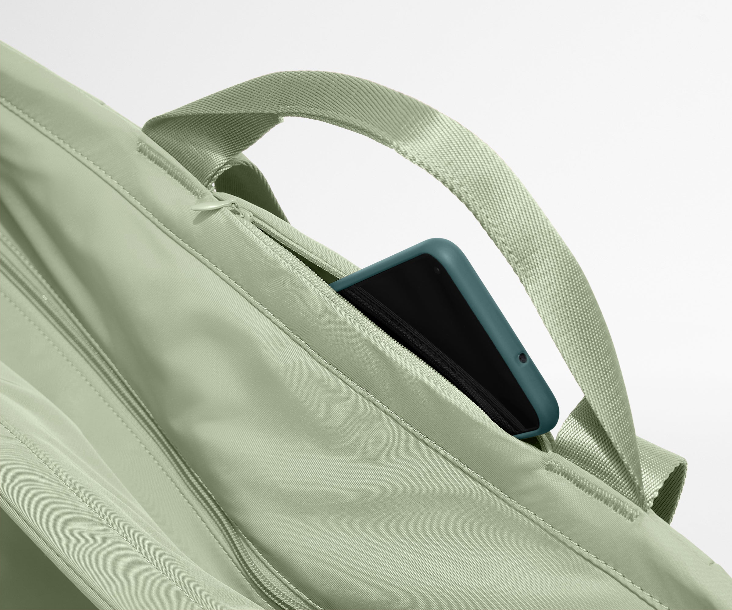 Large Featherlight Tote in Sage Green