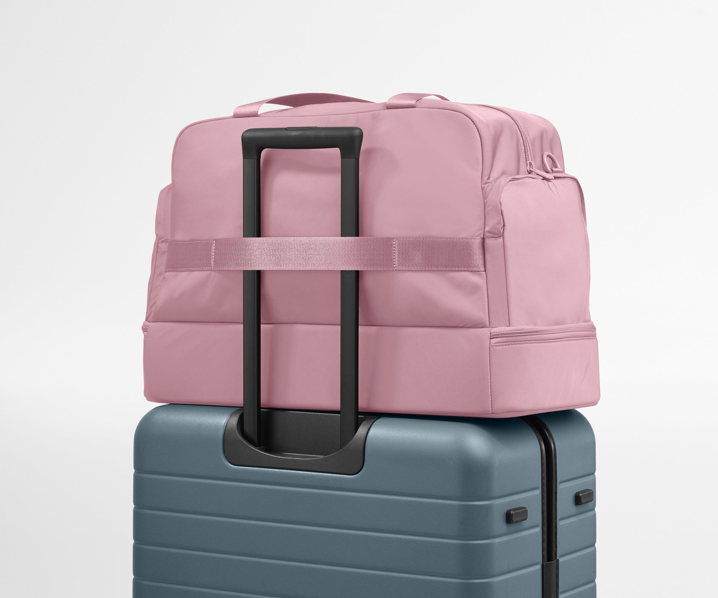 Featherlight Weekender in Glacial Pink
